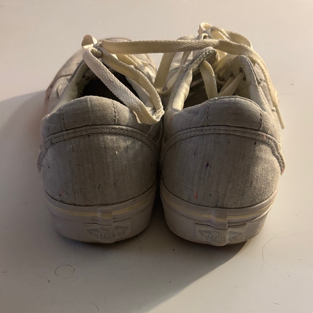 Vans size 7 grey speckled skate shoes - Picture 4 of 7